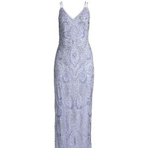 Gorgeous ICE PERRY AIDAN MATTOX Sequined Gown